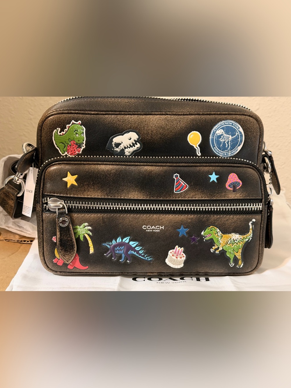 Coach Rexy 10th Birthday Dakota Crossbody Bag